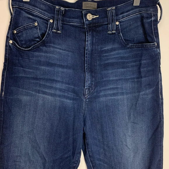 MOTHER The Diamond Swooner High Rise Bareback  Skinny Jeans-Tongue & Chic-Sz 31 - Picture 6 of 13